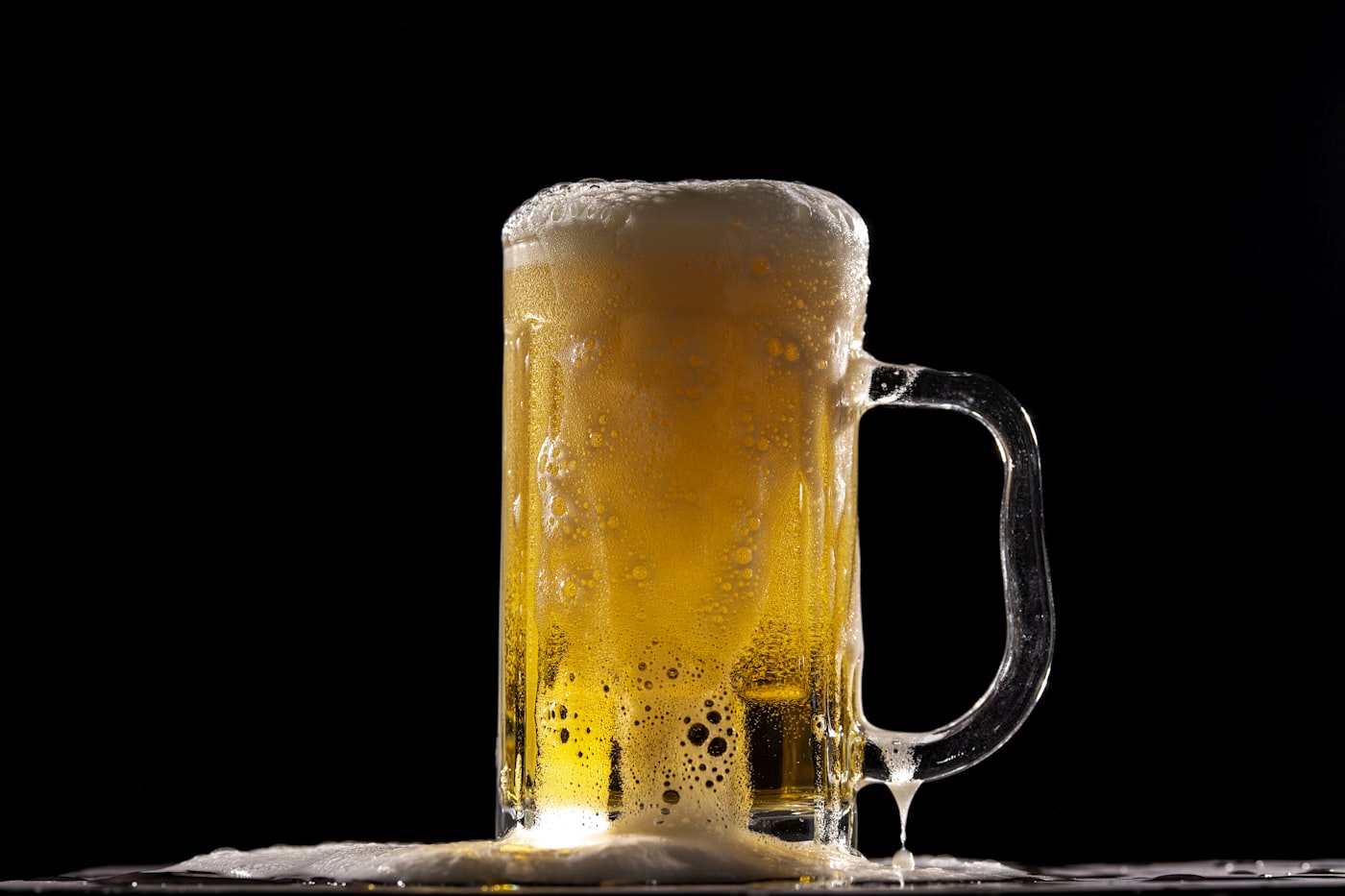 Craft beer glasses