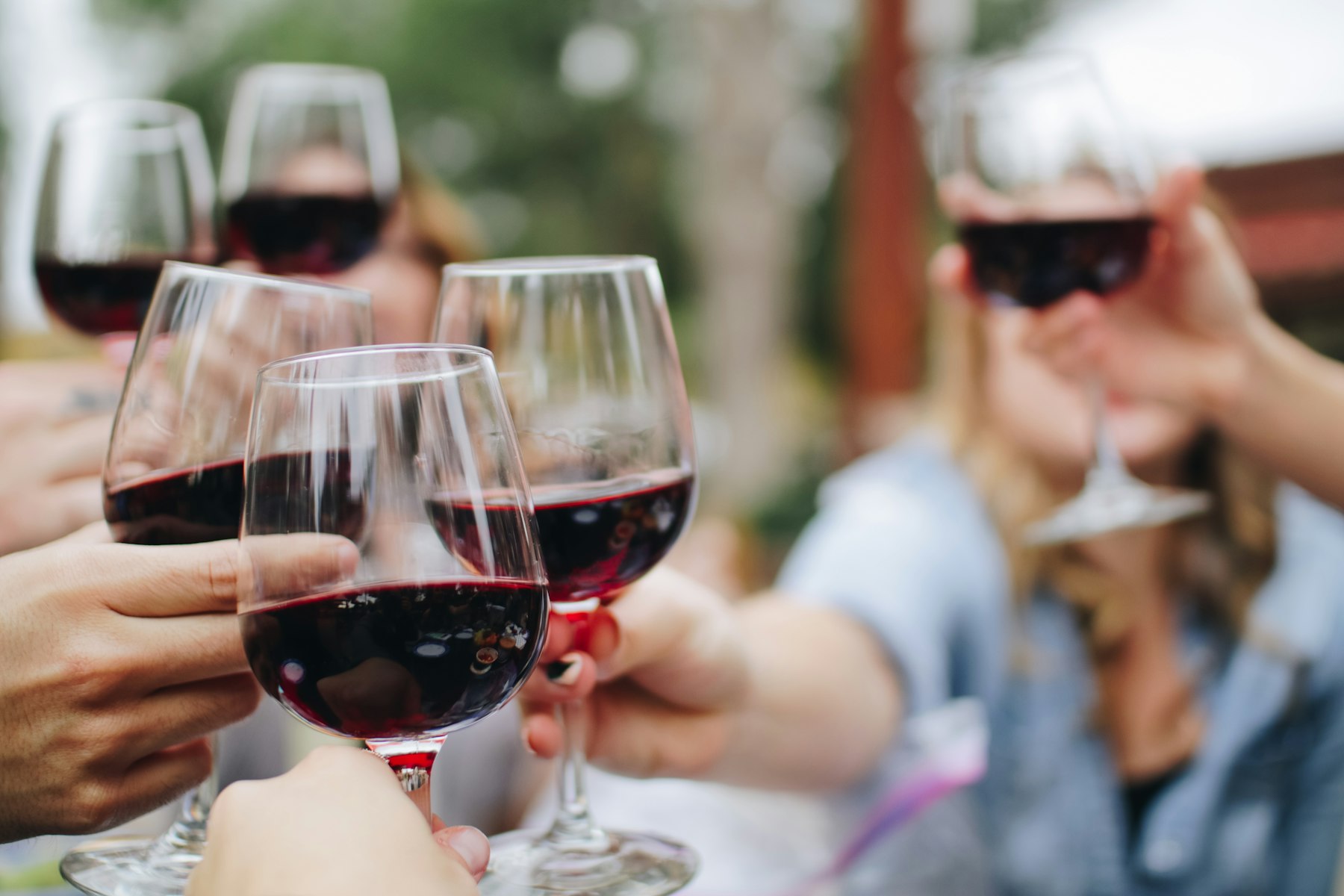 Wine bottles on a dark premium background
